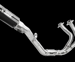 Mivv Full system 2x1 MK3 carbono Kawasaki Ninja 650 / Z650 2024-25 (2 sondas lambda)