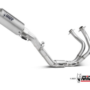 Mivv Full system 2x1 MK3 St. Steel Kawasaki Ninja 650 / Z650 2024-25 (2 sondas lambda)