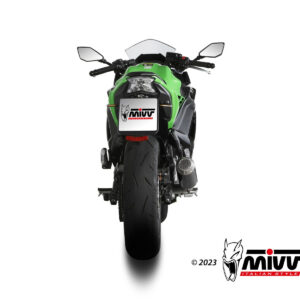 Mivv Full system 2x1 GP Pro Black Kawasaki Ninja 650 / Z650 2024-25 (2 sondas lambda)