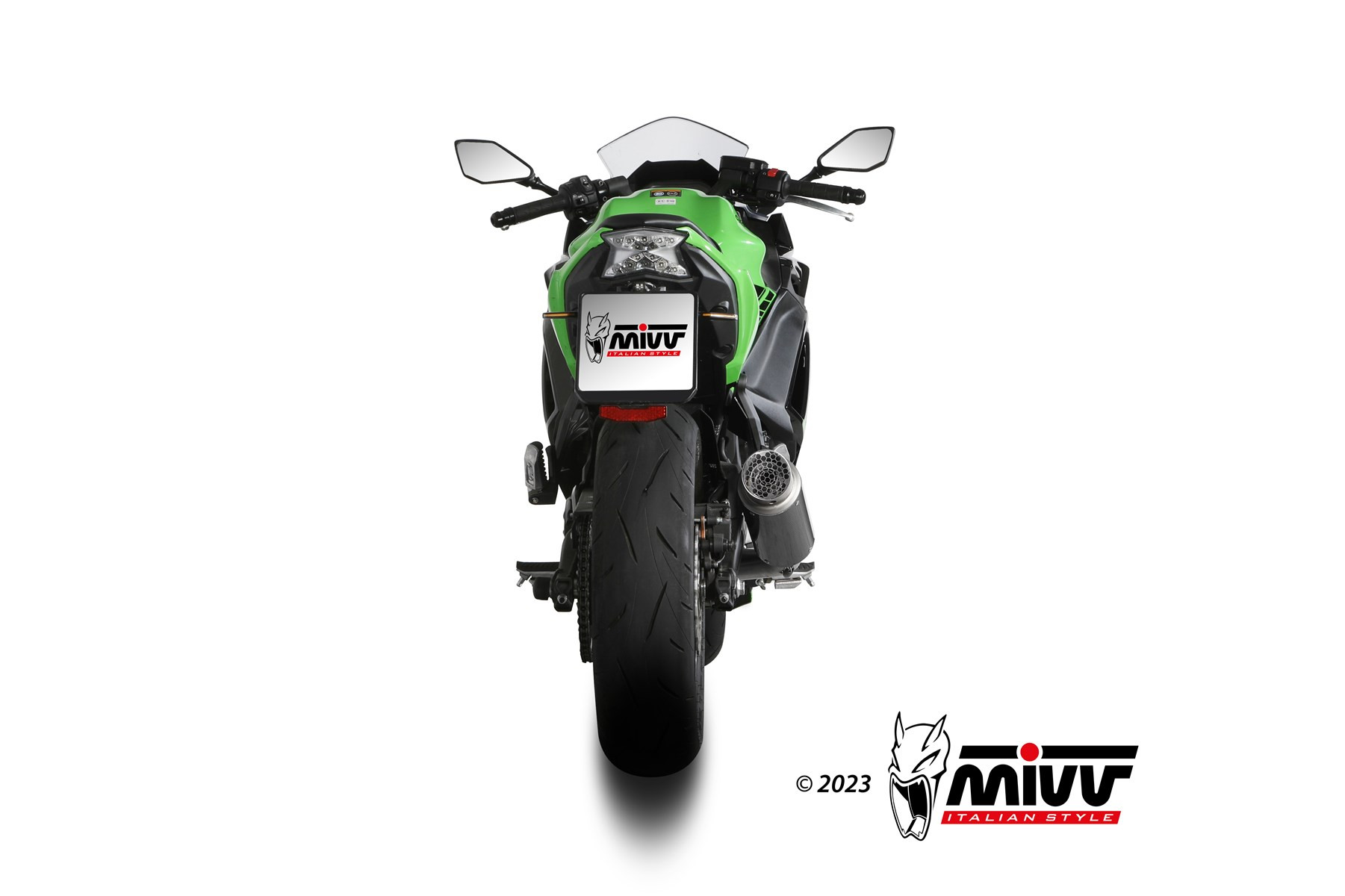 Mivv Full system 1x1 X-M1 Black Zontes ZT 125 GK 2021-24