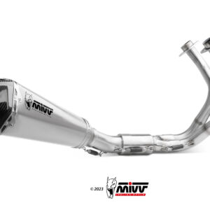 Mivv Full system 2x1 Delta Race St. Steel Kawasaki Ninja 650 / Z650 2024-25 (2 sondas lambda)