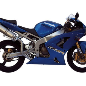 Mivv Slip-On Oval titan Kawasaki ZX-6 RR / ZX-6 R 636 2003-04