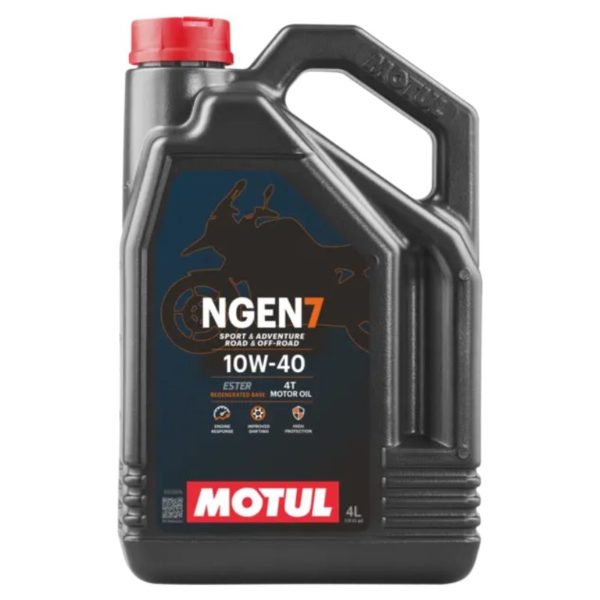 Aceite motor 10W40 4T 4 litros Motul sintetico NGEN 7