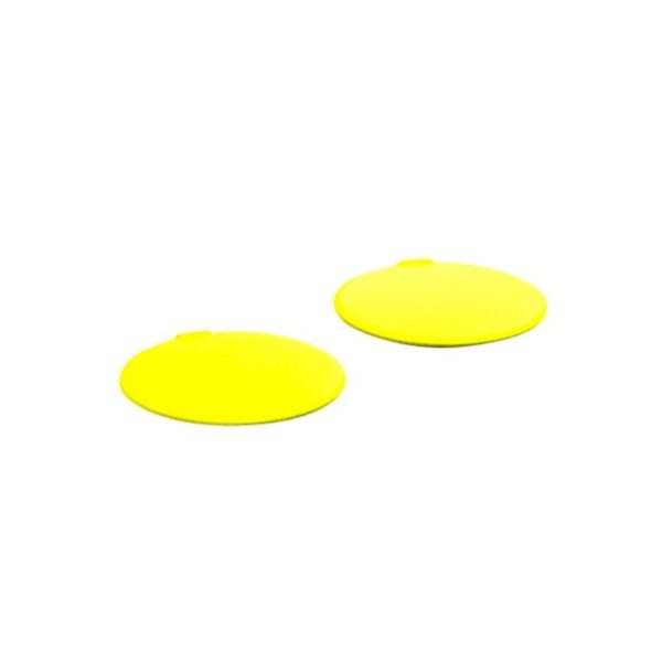 AGV PAINTED SCREW COVERS ORBYT YELLOW