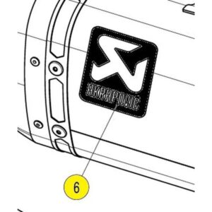 Akrapovic Adhesivo para silenciador AL