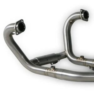 Akrapovic Cabezal de acero inoxidable derecho