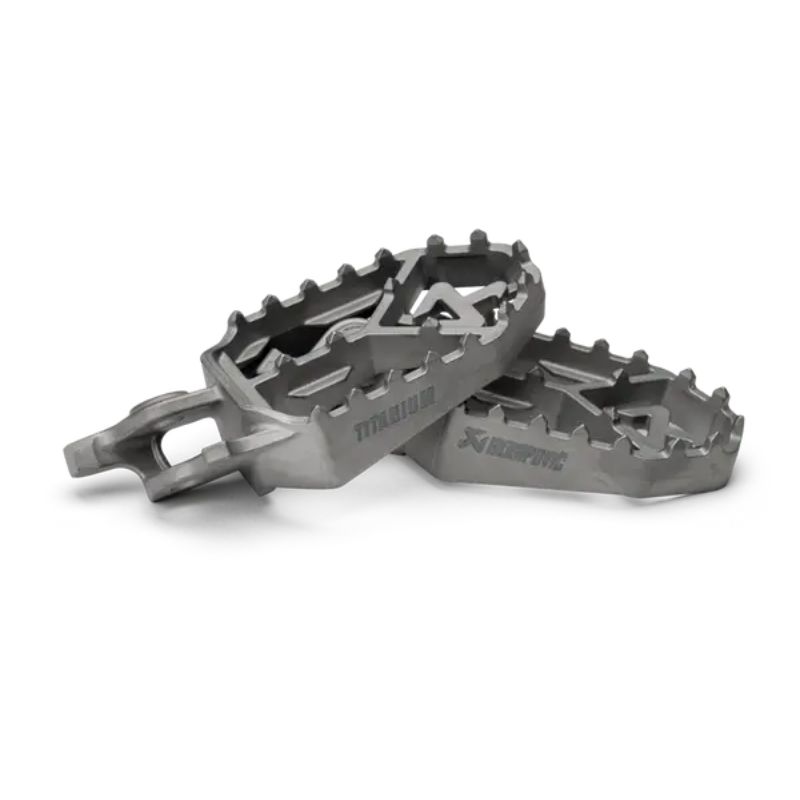 Akrapovic Estriberas titanio honda africa