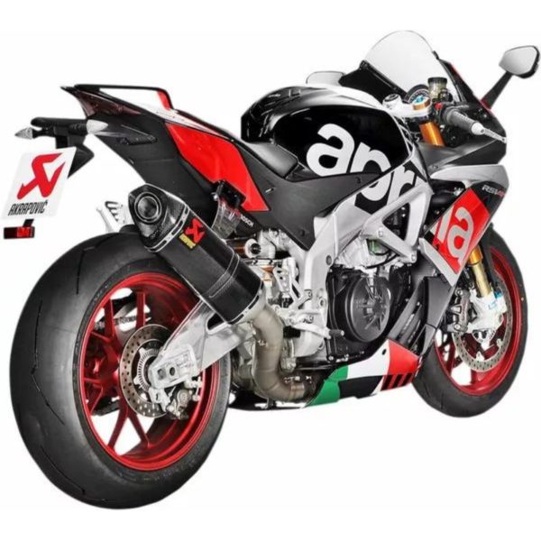 AKRAPOVIC EVOLUTION LINEA COMPLETA SYSTEM TITANIUM & CARBON S-A10E8-RC