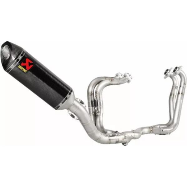 AKRAPOVIC EVOLUTION LINEA COMPLETA SYSTEM TITANIUM & CARBON S-A10E8-RC