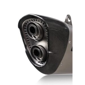 Akrapovic Juego de tapas de extremo de carbono