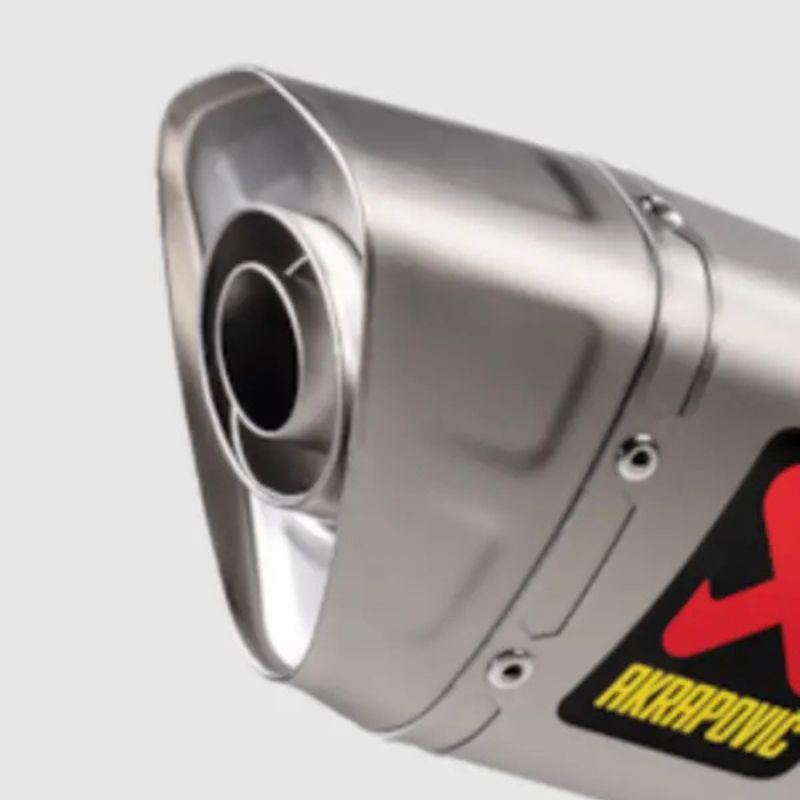 Akrapovic Juego de tapas de extremo titanio EC397