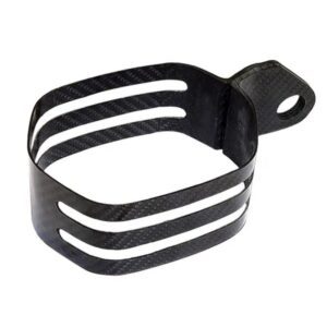 Akrapovic Silenciador de abrazadera de carbono TV2