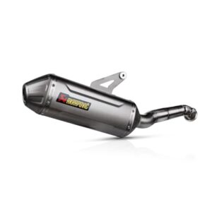 Akrapovic Silenciador de linea deslizable de titanio