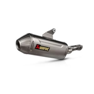 Akrapovic Silenciador de linea deslizable de titanio