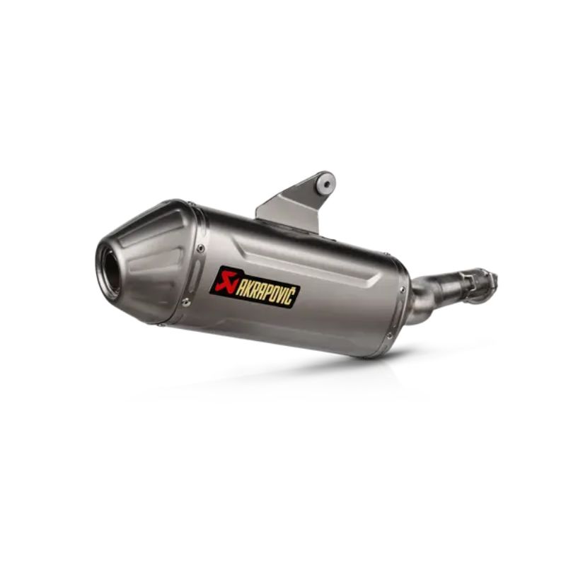 Akrapovic Silenciador de linea deslizable de titanio