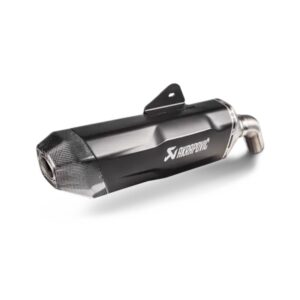 Akrapovic Silenciador de linea deslizable negro titanio