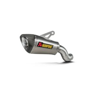 Akrapovic Silenciador de titanio de carrera CON linea deslizable