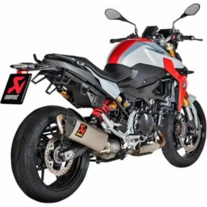 Akrapovic Silenciador de linea deslizable CON tapa de titanio Y carbono