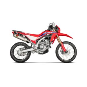 Akrapovic Sistema de silenciador de linea deslizable 34 titanio