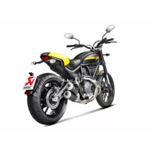 AKRAPOVIC SLIP-ON LINEA DUAL SILENCIOSO BLACK TITANIUM S-D8SO4-CUBTBL/1