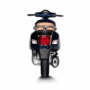 Akrapovic Silenciador de linea deslizable tapa de carbono de acero inoxidable negra