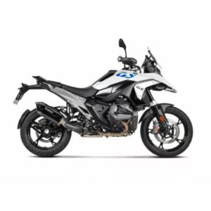 Akrapovic Silenciador de linea deslizable CON tapa de carbono de titanio negro
