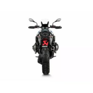 Akrapovic Silenciador de linea deslizable CON tapa de carbono de titanio negro