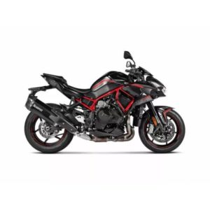 Akrapovic Silenciador de linea deslizable CON tapa de carbono de titanio negro
