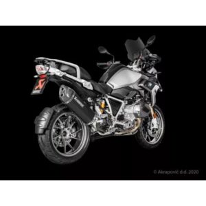 Akrapovic Silenciador de linea deslizable titanio negro