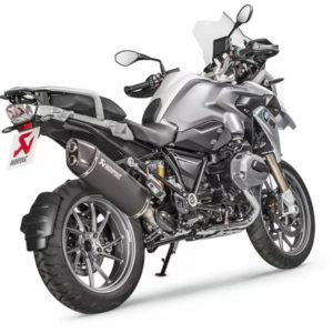 Akrapovic Silenciador de linea deslizable negro titanio