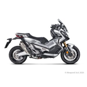 AKRAPOVIC SLIP-ON LINEA SILENCIOSO TITANIUM CARBON COPA/TAPA S-H7SO4-HRT