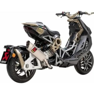 AKRAPOVIC SLIP-ON LINEA SILENCIOSO TITANIUM S-IT125SO2-APT