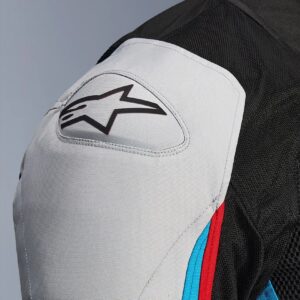 Chaqueta Alpinestars AST V3 Air Silver Deep Blue Bright Red