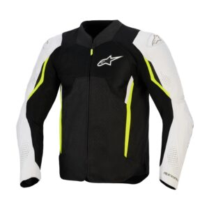 Chaqueta Alpinestars AST V3 Air Black Silver Yellow Fluo