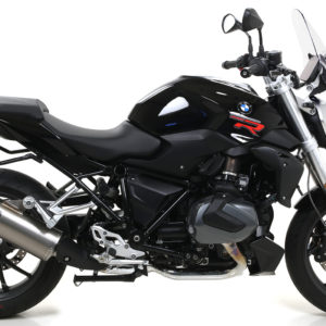 Arrow Silencioso Maxi Race-Tech de aluminio Dark" fondo en carbono" 71925AKN