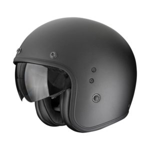 Casco Scorpion BELFAST EVO SOLID Matt Pearl Black