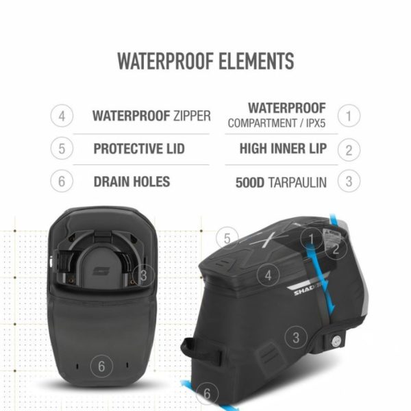 BOLSA DE DEPÓSITO IMPERMEABLE CLICK SYSTEM TR10CL