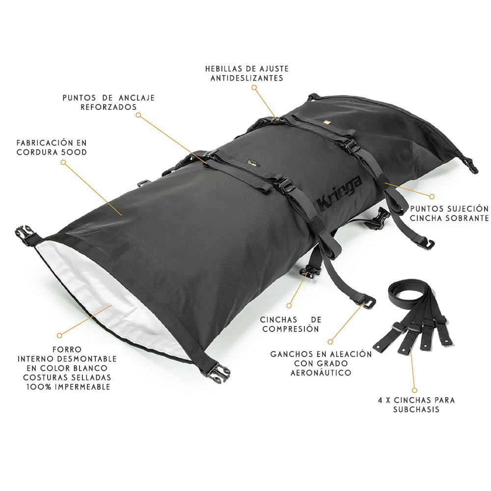 BOLSA DE EQUIPAJE KRIEGA ROLLPACK 40L CAMO
