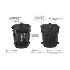BOLSA KRIEGA US-5 DRYPACK CORDURA