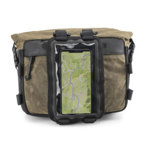 BOLSA PARA BARRA RSD x KRIEGA ROAM HANDLEBAR BAG NEGRO / ARENA