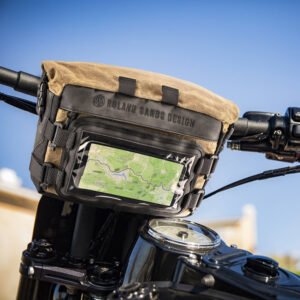 BOLSA PARA BARRA RSD x KRIEGA ROAM HANDLEBAR BAG NEGRO / NEGRO