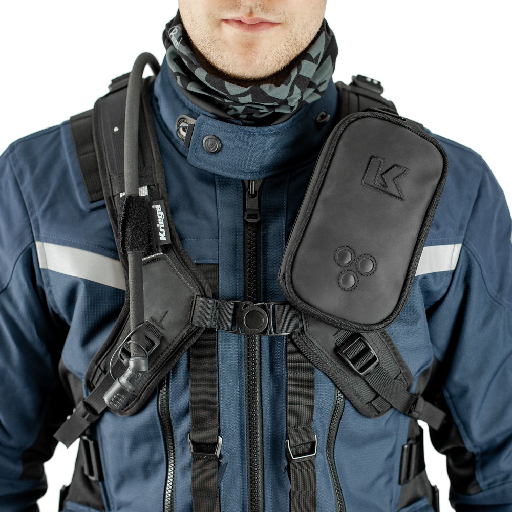 BOLSILLO ADICIONAL KRIEGA HARNESS POCKET XL LADO IZQUIERDO