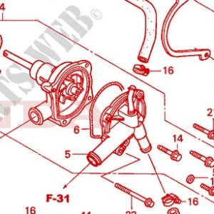 BOMBA DE AGUA HONDA CB900 HORNET