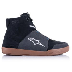 Botas Alpinestars CHROME SHOES BLACK ASPHALT GUM BLUE