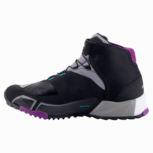 Botas Alpinestars CR-X WOMEN'S DRYSTAR RIDING Black/Gray/Plum Teal