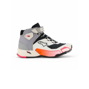 Botas Alpinestars CR-X WOMEN'S DRYSTAR RIDING WHITE MID GRAY BLACK DIVA PINK