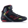 Botas Alpinestars FASTER-3 RIDEKNIT BLACK RED YELLOW FLUO - Imagen 7