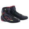 Botas Alpinestars FASTER-3 RIDEKNIT BLACK RED YELLOW FLUO
