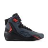 Botas Alpinestars FASTER-4 BLACK GRAY RED FLUO - Imagen 3