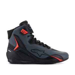 Botas Alpinestars FASTER-4 BLACK GRAY RED FLUO